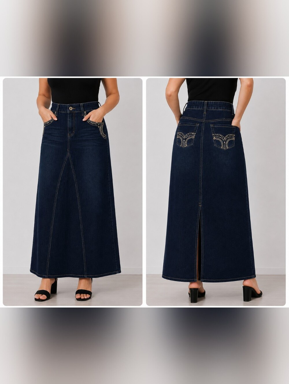 🍐Cato Denim Skirt – Size 6